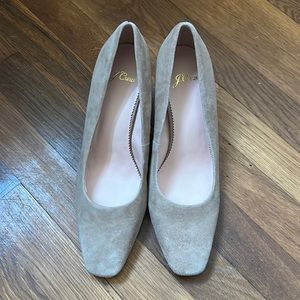 Jcrew suede pumps size 9